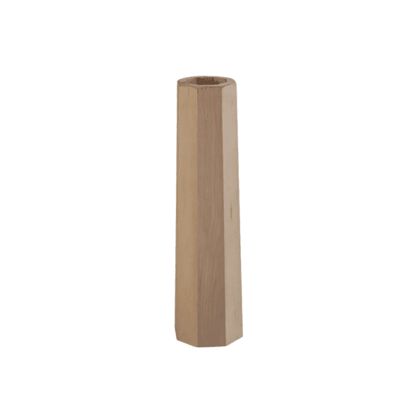 Minimalist hexagonal wooden Chair/Leg
